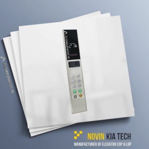 انواع پنل شستی استیل کابین آسانسوربا کلید فشاری